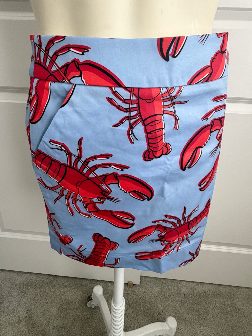Loudmouth Lobster Boil Golf Skort Size 0 NWT